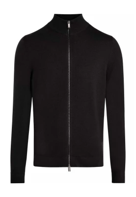 Calvin Klein Menswear Miesten Neuletakki, MERINO RWS ZIP THROUGH Musta
