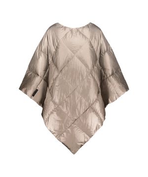 Joutsen Untuvaponcho, OTAVA PONCHO Beige