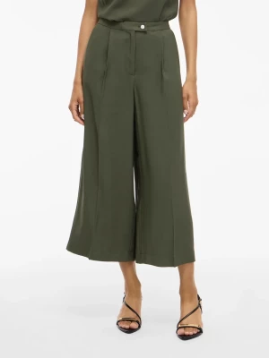 Vila naisten housut, VIMARLEE HW WIDE CULOTTE PANTS Deep Depths