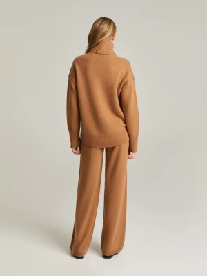 Andiata naisten neulepusero, MAEVA KNIT Kameli