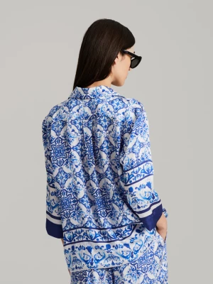 Andiata naisten pusero, MAURA SHIRT Sininen Kuosi