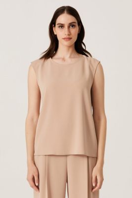 Andiata Naisten Toppi ELLAYNE TOP Vaalea Beige