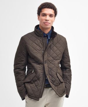 Barbour miesten tikkitakki, Barbour Powell Quilt Khaki