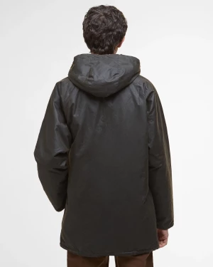 Barbour miesten vahapintainen parkatakki, Barbour Bedale Wax Parka Khaki