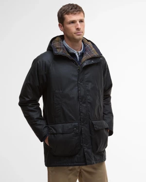 Barbour miesten vahapintainen parkatakki, Barbour Bedale Wax Parka Tummansininen
