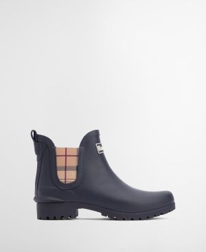 Barbour naisten saappaat, Barbour Wilton Chelsea Welly Tummansininen