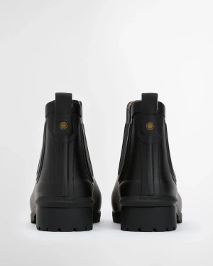 Barbour naisten saappaat, Barbour Wilton Chelsea Welly Musta