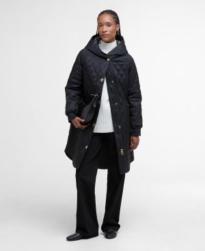 Barbour naisten tikkitakki, Barbour Hilary Quilted Jacket Musta