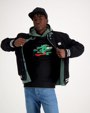 Billebeino college, TONGUE MONSTER SWEATSHIRT Musta