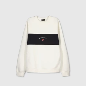 Billebeino miesten collegepusero, BILLEBEINO SEAL SWEATSHIRT Valkoinen