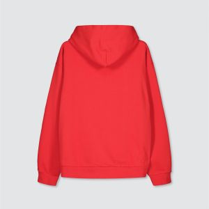 Billebeino miesten huppari, FOOTBALL HOODIE Punainen