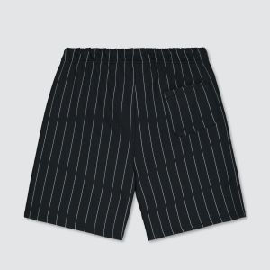 Billebeino miesten shortsit, BILLEBEINO PINSTRIPE SWEATSHORTS Musta