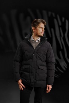 Black & Blue Miesten Talvitakki K BLACK BLUE WINTER JACKET Musta
