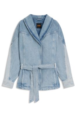 BOSS Orange naisten takki, DNM JACKET PANELED Sininen, Indigo