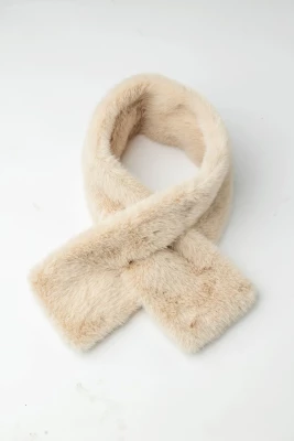 Bow 19 naisten huivi, ANAIS SCARF Vaalea Beige