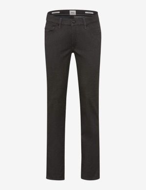 Brax miesten housut, CADIZ WOOL LOOK SEASONAL Musta