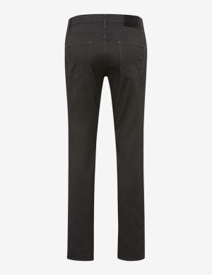 Brax miesten housut, CADIZ WOOL LOOK SEASONAL Musta