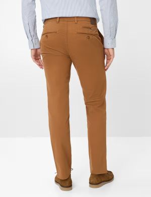 Brax miesten housut, FABIO IN CHINO HI FLEX PERFORMANCE Keskiruskea
