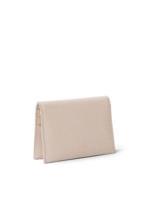 Calvin Klein Accessories korttikotelo, MIN MONOGRAM 6CC FLAP CARDCASE Luonnonvalkoinen