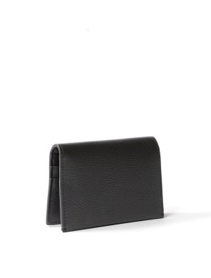 Calvin Klein Accessories korttikotelo, MIN MONOGRAM 6CC FLAP CARDCASE Musta