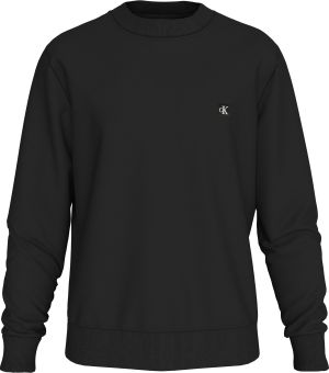 Calvin Klein Jeans Miesten Collegepaita, CK EMBRO BADGE CREW NECK Musta