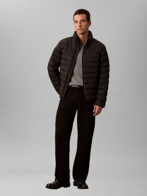 Calvin Klein Jeans miesten kevyttoppatakki,  LS NYLON LT WEIGT HDD Musta