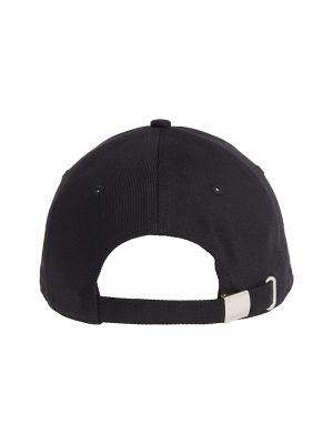 Calvin Klein Jeans miesten lippis, 6 PANEL SMALL MONOGRAM CAP Musta