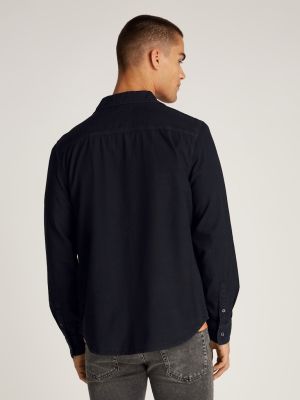 Calvin Klein Jeans miesten paita, REGULAR CHAMBRAY SHIRT Hiilenmusta