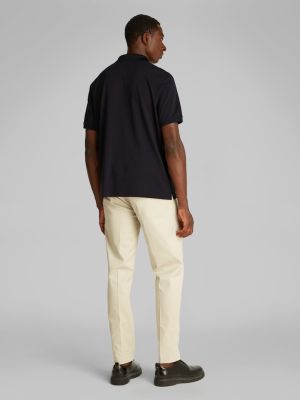 Calvin Klein Jeans miesten pikeepaita, LIQUID TOUCH WELT ZIP Musta