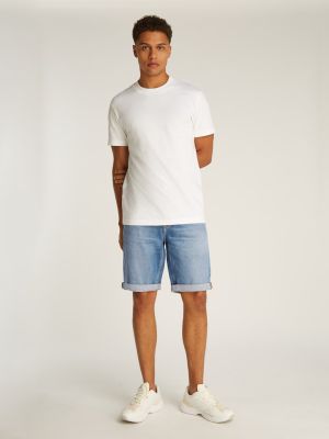 Calvin Klein Jeans miesten shortsit, SLIM SHORT 1A4 MID BLUE Indigo