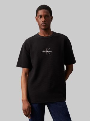 Calvin Klein Jeans miesten t-paita, CITY GRID TEE Musta
