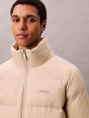 Calvin Klein Jeans miesten toppatakki, LS MDWT NYLON CHNNL DOWN PUFFER Valkoinen