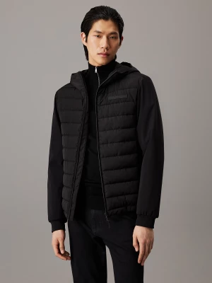 Calvin Klein Menswear Miesten Takki, TECNICAL MIX MEDIA JACKET Musta