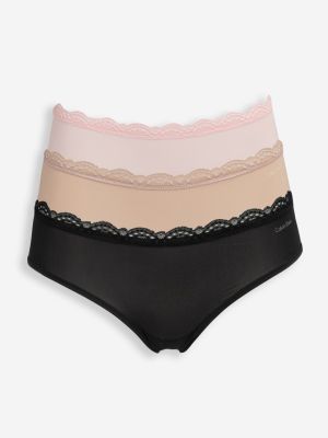 Calvin Klein naisten alushousut, THONG 3PK Monivärinen Kuosi
