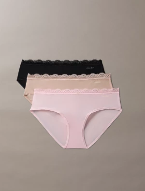 Calvin Klein naisten hipsterit, HIPSTER 3PK Monivärinen Kuosi