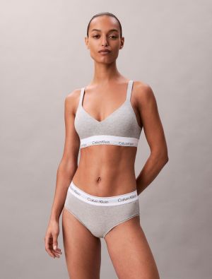 Calvin Klein naisten rintaliivit, LIFT BRALETTE NOS Vaaleanharmaa