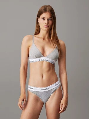 Calvin Klein rintaliivit, UNLINED TRIANGLE Vaaleanharmaa Melee