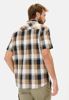 Camel Active miesten kauluspaita, 409261-5S61-19  Ruskea Ruutu