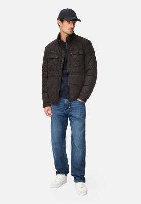 Camel Active miesten takki, QUILTED BLOUSON JACKET Musta