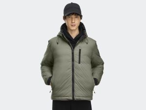Canada Goose Miesten kevytuntuvatakki, LODGE HOODIE BC Tummanvihreä