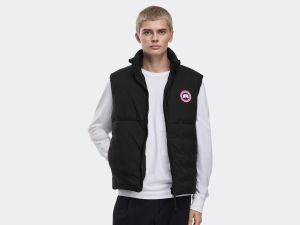 Canada Goose miesten toppaliivi, LODGE VEST Musta