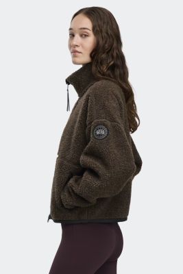 Canada Goose naisten fleecetakki, SIMCOE FLEECE JACKET Tummanruskea