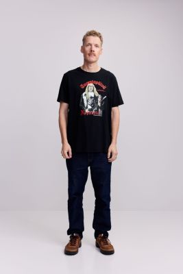 Makia Miesten T-Paita, TUOMIOPÄIVÄ T-SHIRT Musta