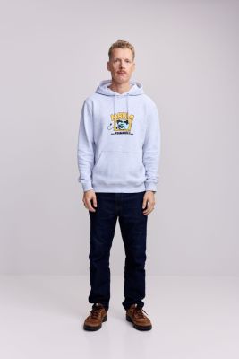 Makia Miesten Huppari, KYLLÄ LÄHTEE HOODED SWEATSHIRT Keskiharmaa