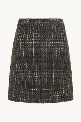 Claire naisten hame, NANINA SKIRT Musta Kuosi