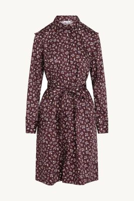 Claire Naisten Mekko DIONE DRESS Viininpunainen Kuosi