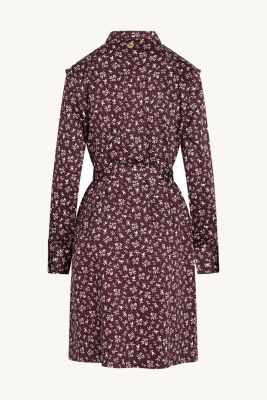 Claire Naisten Mekko DIONE DRESS Viininpunainen Kuosi