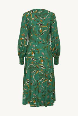 Claire Naisten Mekko, DORTE PRINT DRESS Vihreä Kuosi