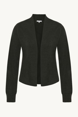 Claire Naisten Neuletakki, CELINE CARDIGAN 100% EASY CARE MERINO Armeijanvihreä