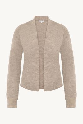 Claire Naisten Neuletakki, CELINE CARDIGAN 100% EASY CARE MERINO Hiekka